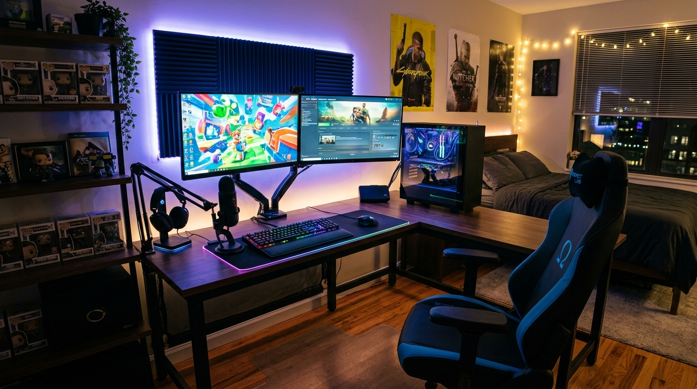 Begynders guide til gaming-setup derhjemme